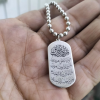 Collier en Acier Inoxydable Personnalisé maroc