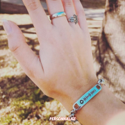 bracelet avec Code Spotify Personnalisé maroc