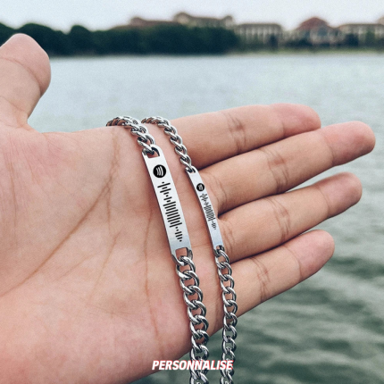 Barcelet avec Code Spotify Personnalisé maroc