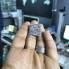 Bague personnalisée Gravure sur acier inoxydable