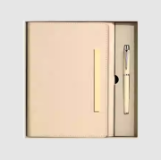 Coffret Cadeau PERSONNALISÉ Prestige : Bloc-note Magnétique & Stylo de Luxe – Image 2