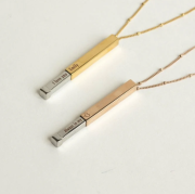 Collier Coulissant Message Secret Gravé – Image 3