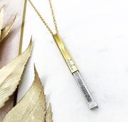 Collier Coulissant Message Secret Gravé – Image 5