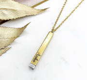 Collier Coulissant Message Secret Gravé – Image 4