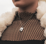 Collier Médaillon Enveloppe avec Photo Personnalisée – Image 6