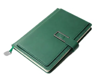 Coffret Notebook Premium Skaï avec Stylo Métallique & Sacoche Personnalisé - Haute Qualité Maroc - personnalise.ma