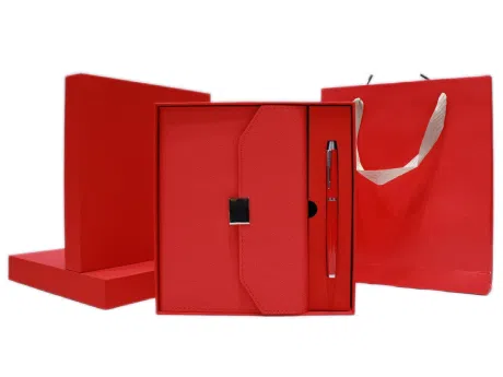 Coffret Prestige Thermos Isotherme & Carnet A5 Personnalisé - Haute Qualité Maroc - personnalise.ma