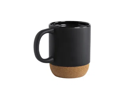 Tasse Vintage en Métal Émaillé Bord Chromé Personnalisé - Haute Qualité Maroc - personnalise.ma