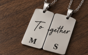 Colliers Duo Personnalisés avec Initiales – Ensemble pour Toujours - Image 4